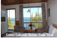 Lower Lakeside Motel Room