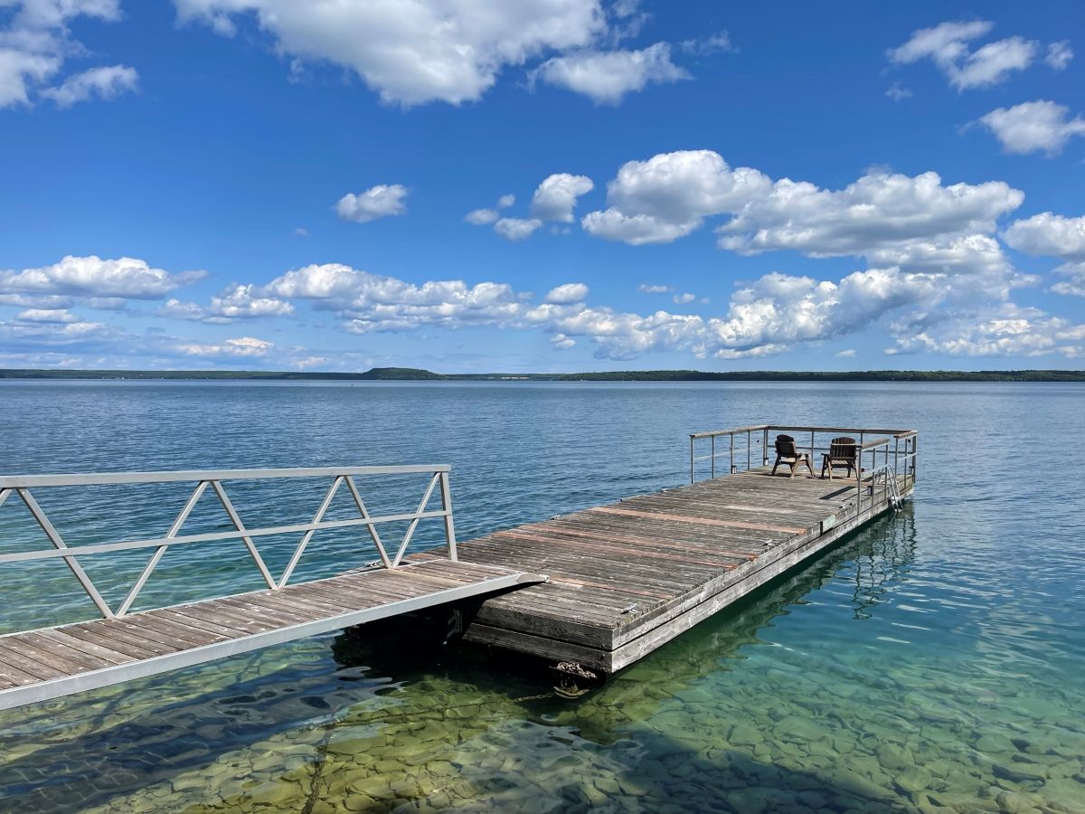 Private dock at Rockgarden